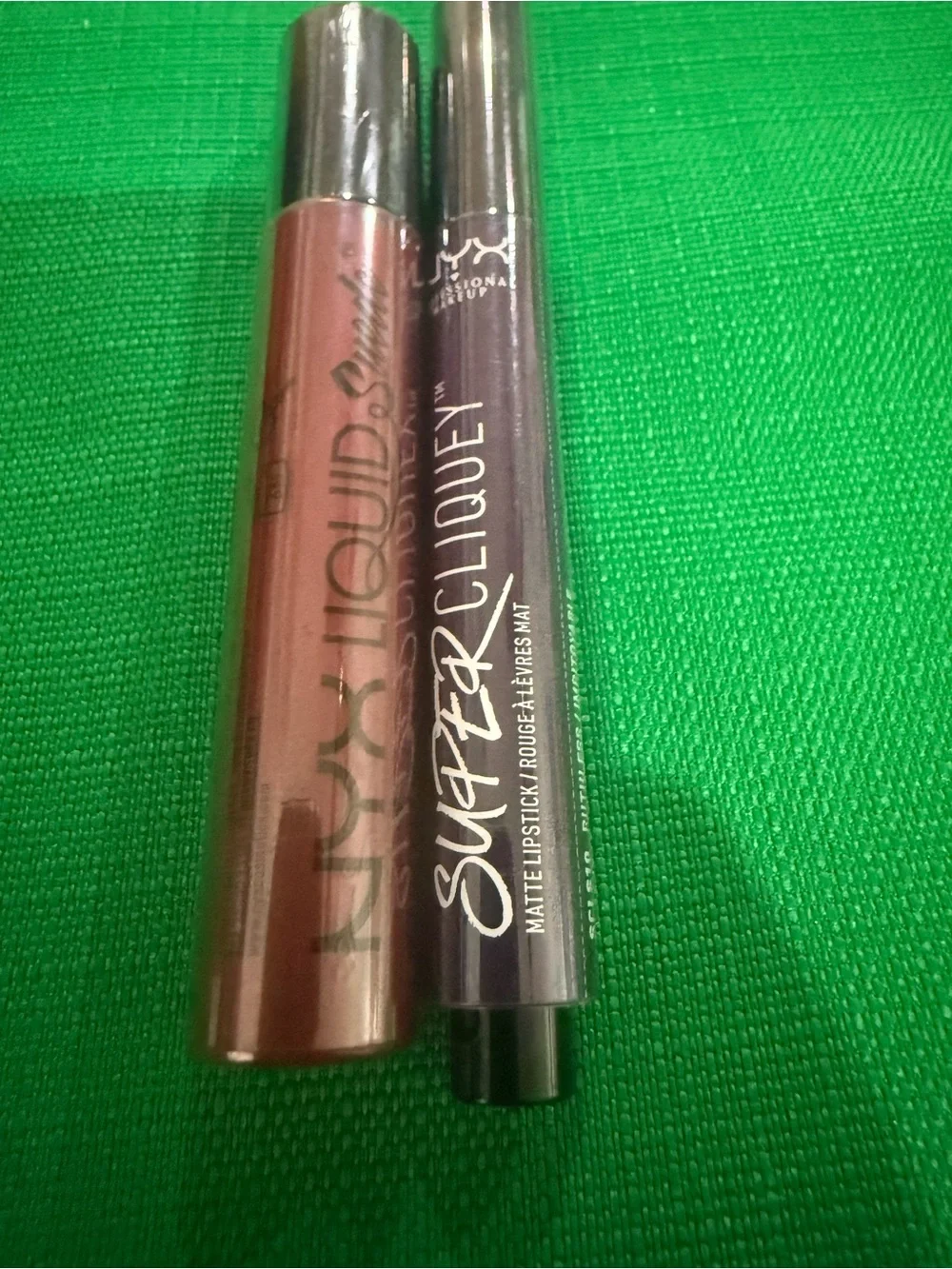 NYX lipsticks -Suede liquid lipstick -LSCL 35/Super Cliquey Matte-Ruthless